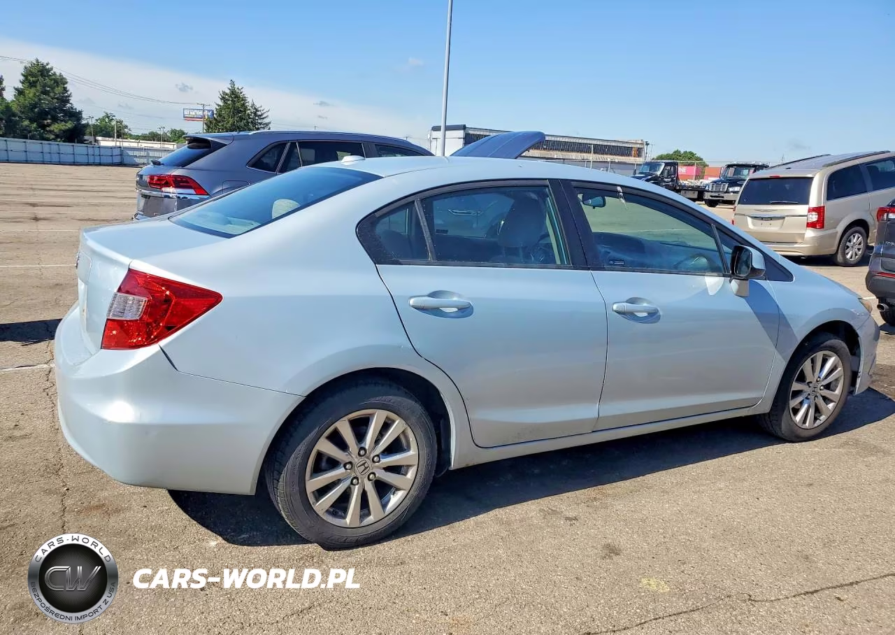 2012 Honda Civic Ex VIN:19XFB2F87CE011859 - 3