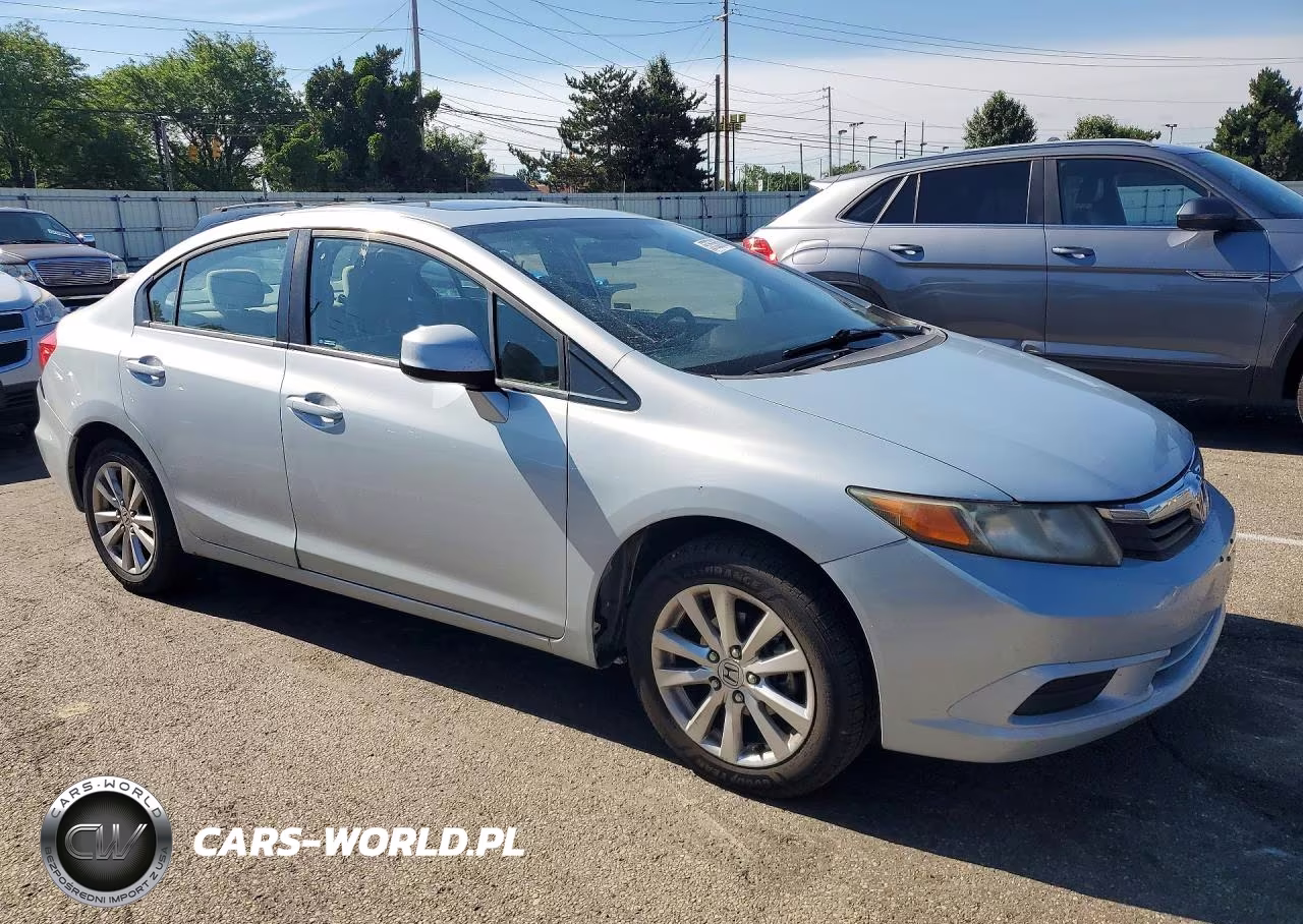 2012 Honda Civic Ex VIN:19XFB2F87CE011859 - 4