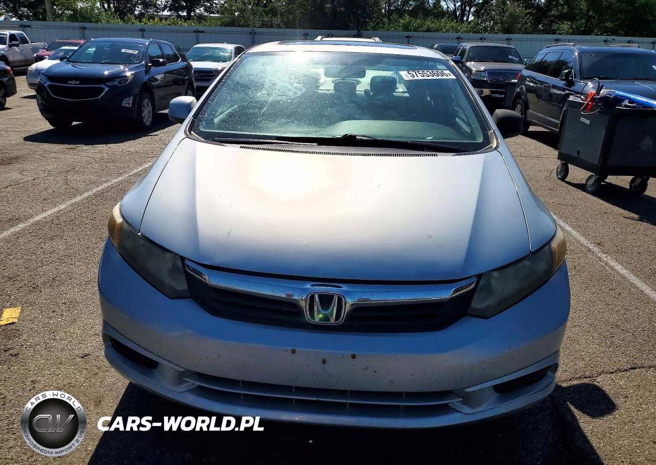 2012 Honda Civic Ex VIN:19XFB2F87CE011859 - 5