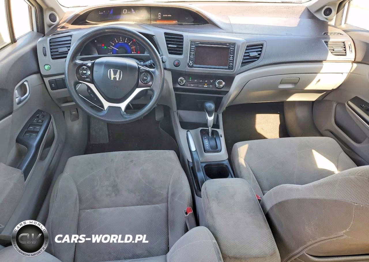 2012 Honda Civic Ex VIN:19XFB2F87CE011859 - 8