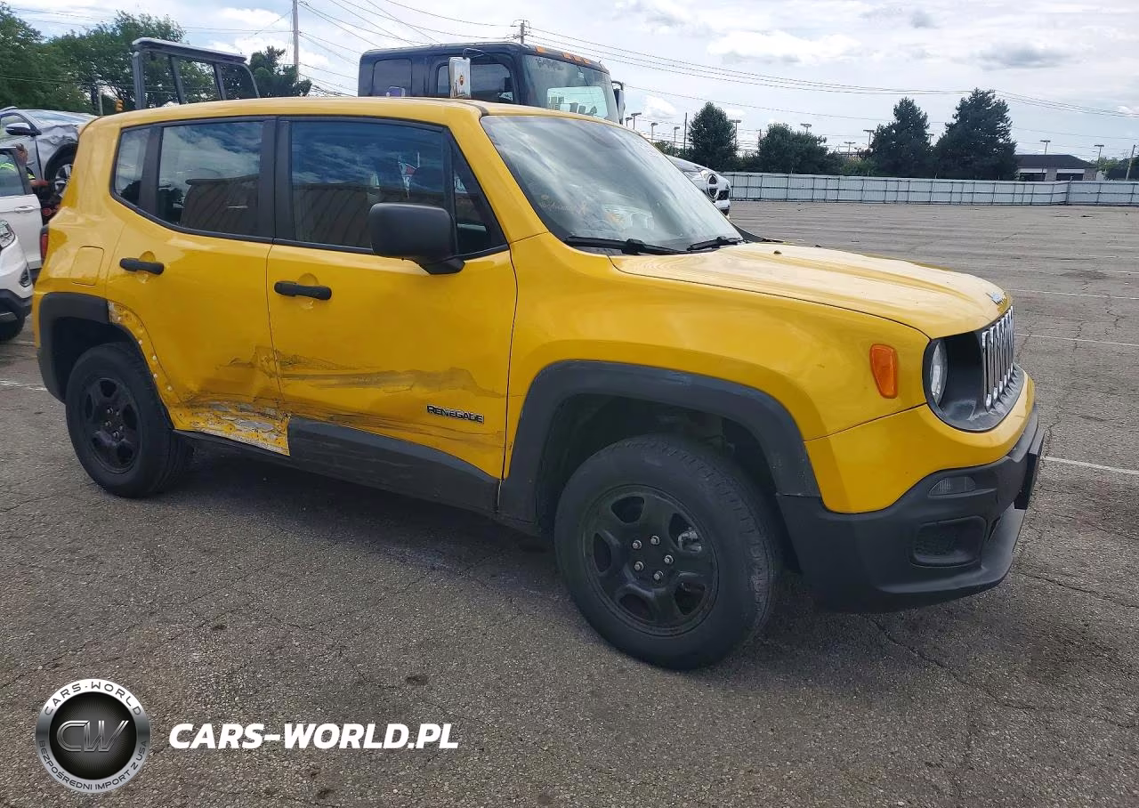 2017 Jeep Renegade Sport VIN:ZACCJBAH1HPF04296 - 4