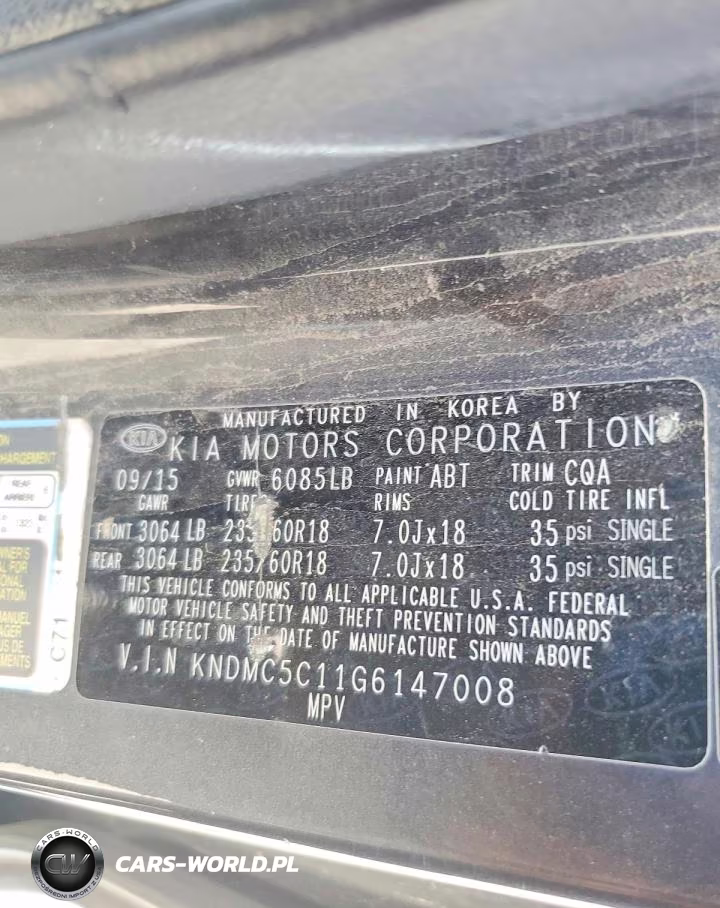 2016 Kia Sedona Ex VIN:KNDMC5C11G6147008 - 13
