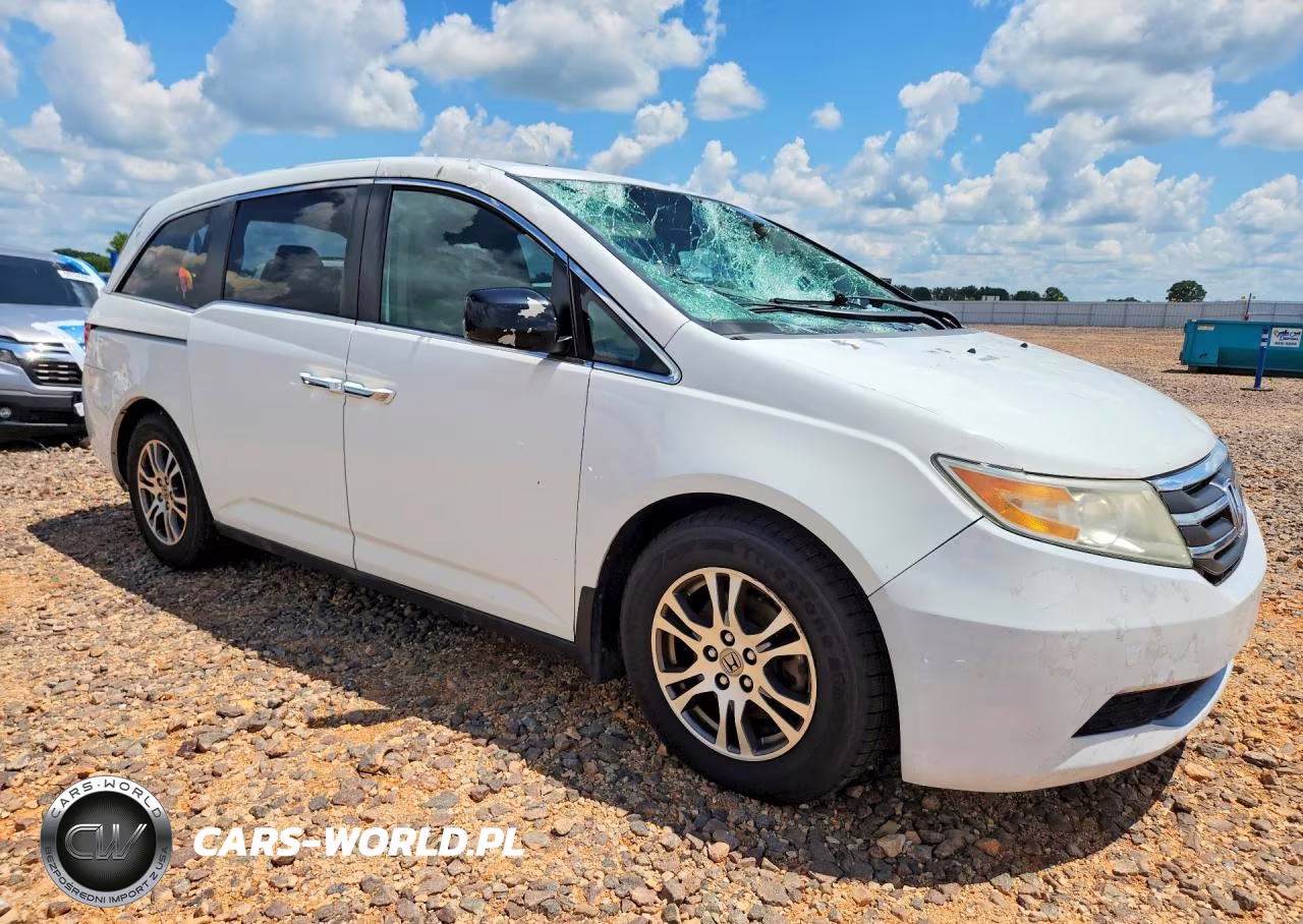 2013 Honda Odyssey Exl VIN:5FNRL5H62DB008614 - 4