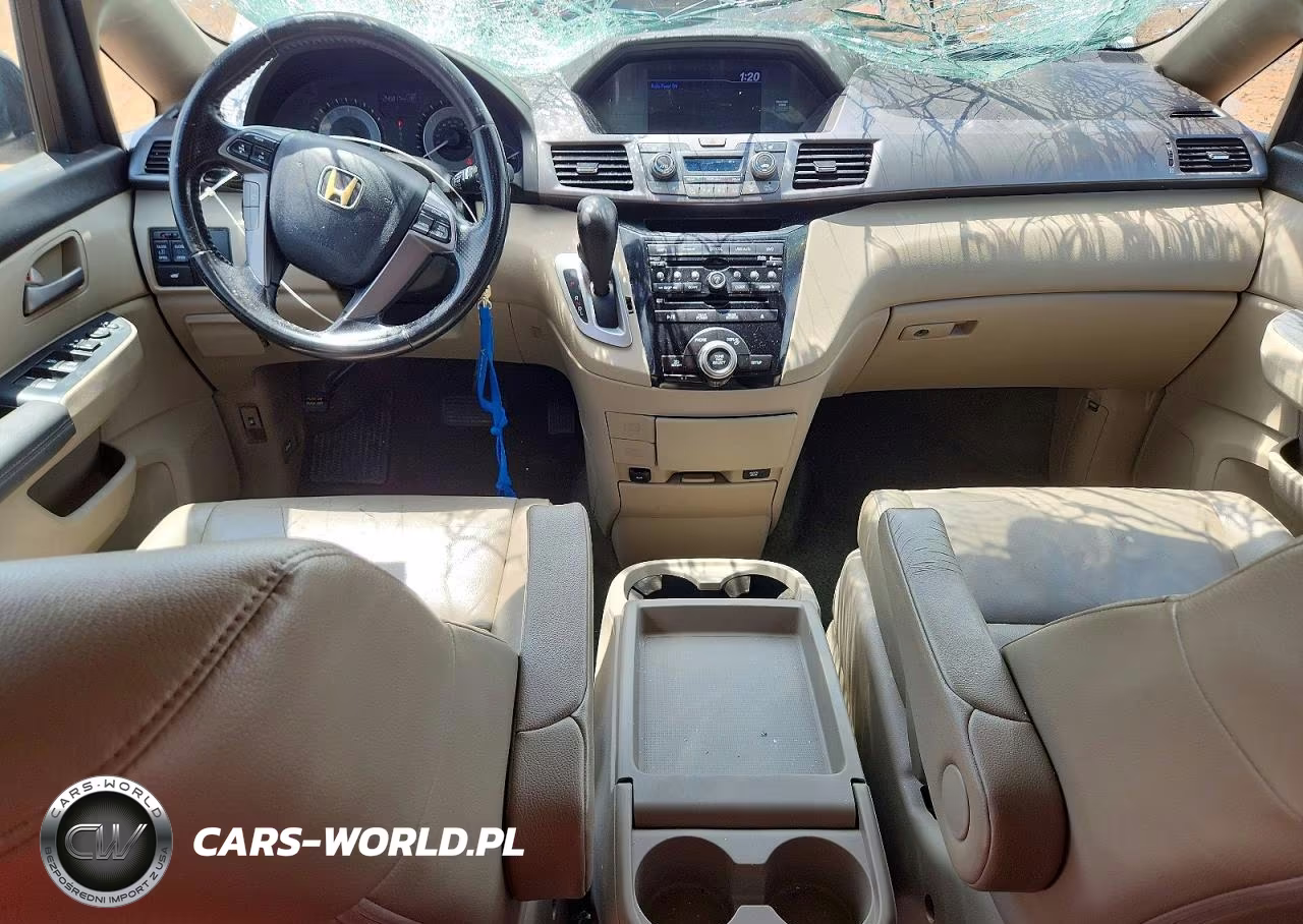 2013 Honda Odyssey Exl VIN:5FNRL5H62DB008614 - 8