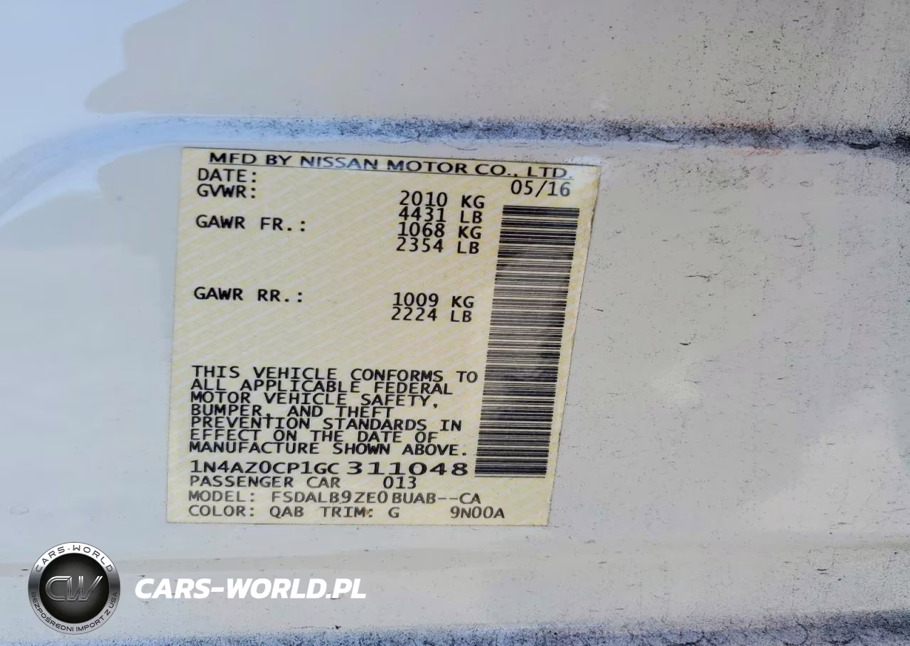 2016 Nissan Leaf S VIN:1N4AZ0CP1GC311048 - 13
