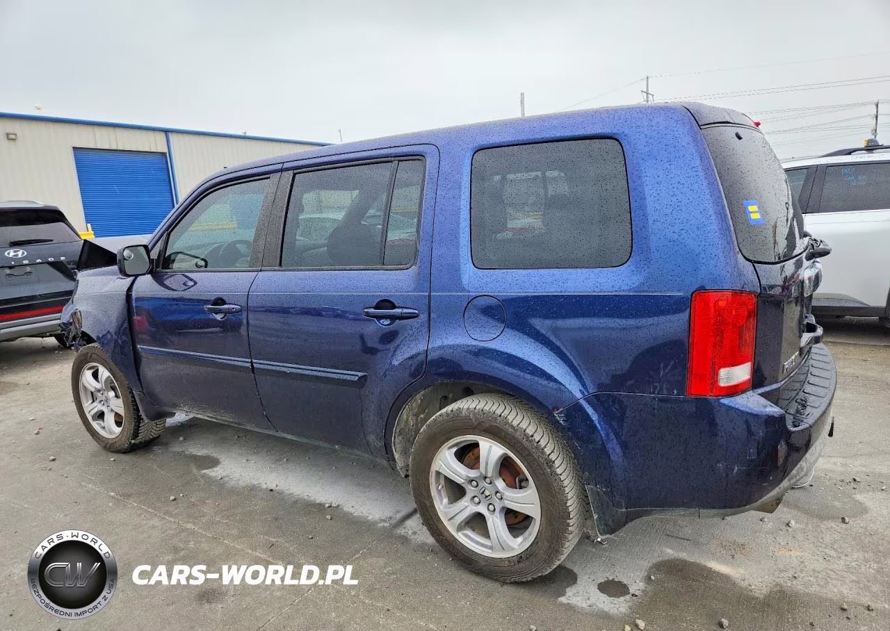 2013 Honda Pilot Exl VIN:5FNYF3H54DB004496 - 2