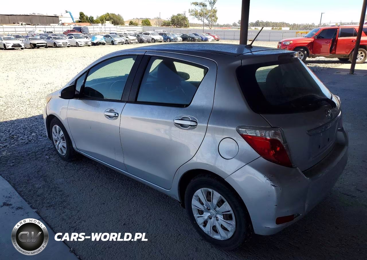 2014 Toyota Yaris 5-Door L Fleet VIN:VNKKTUD31EA007012 - 2
