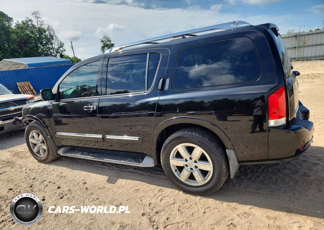 2013 Nissan Armada Platinum VIN:5N1BA0NF1DN609282 - 2