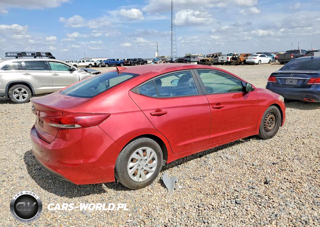 2017 Hyundai Elantra Se VIN:5NPD74LF3HH137064 - 3