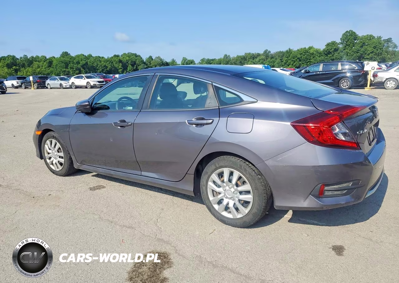 2019 Honda Civic Lx VIN:2HGFC2F62KH570607 - 2