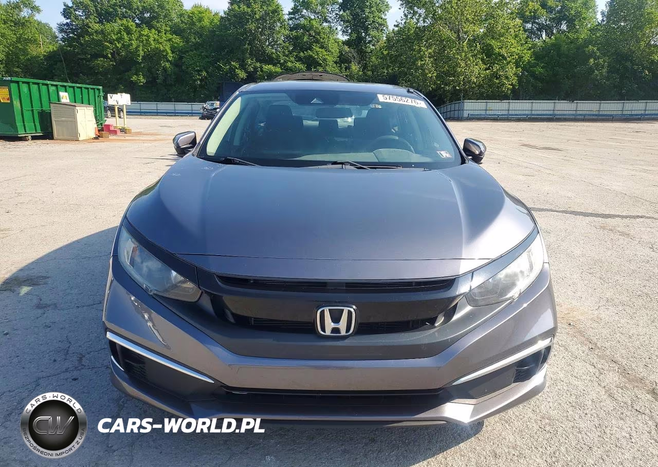2019 Honda Civic Lx VIN:2HGFC2F62KH570607 - 5