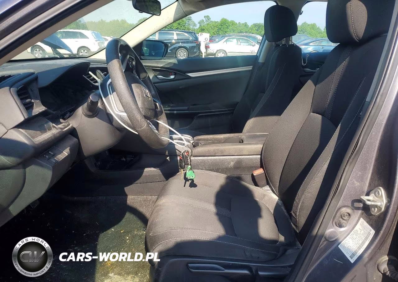 2019 Honda Civic Lx VIN:2HGFC2F62KH570607 - 7
