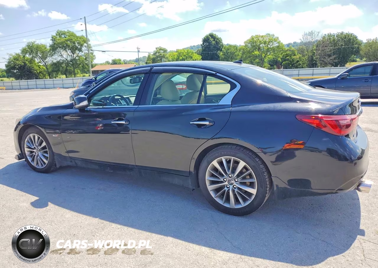 2018 Infiniti Q50 3.0T Luxe VIN:JN1EV7AR2JM612016 - 2