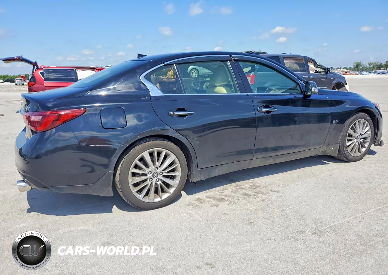 2018 Infiniti Q50 3.0T Luxe VIN:JN1EV7AR2JM612016 - 3