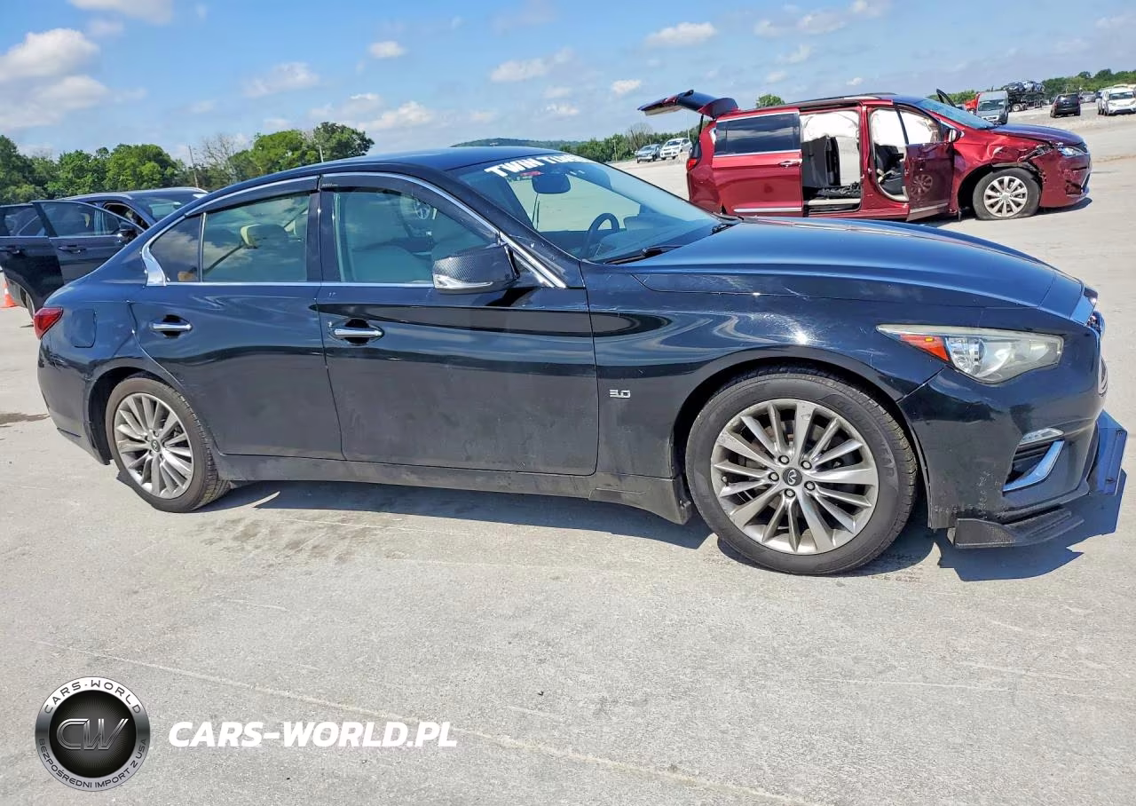 2018 Infiniti Q50 3.0T Luxe VIN:JN1EV7AR2JM612016 - 4