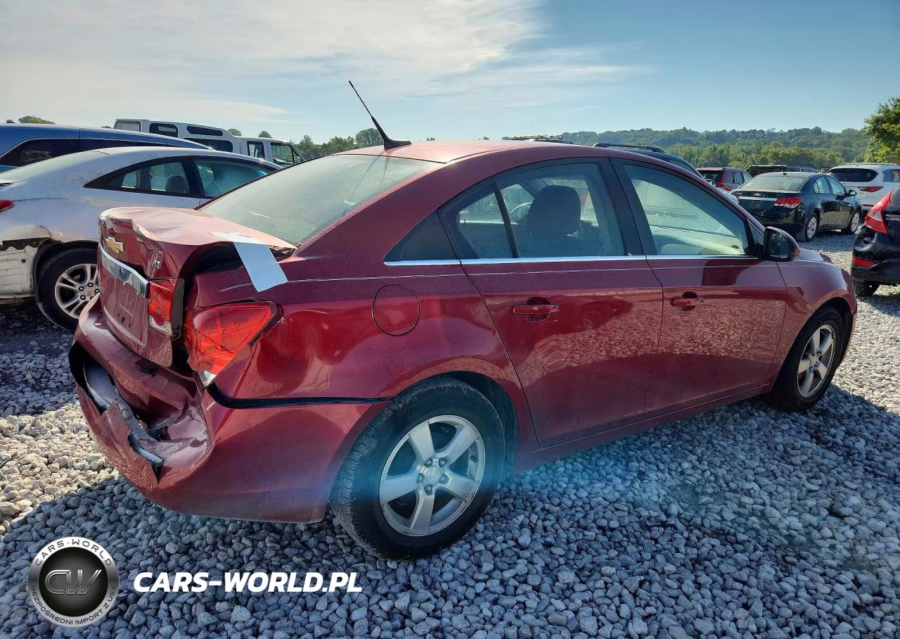 2013 Chevrolet Cruze Lt VIN:1G1PC5SB6D7207662 - 3