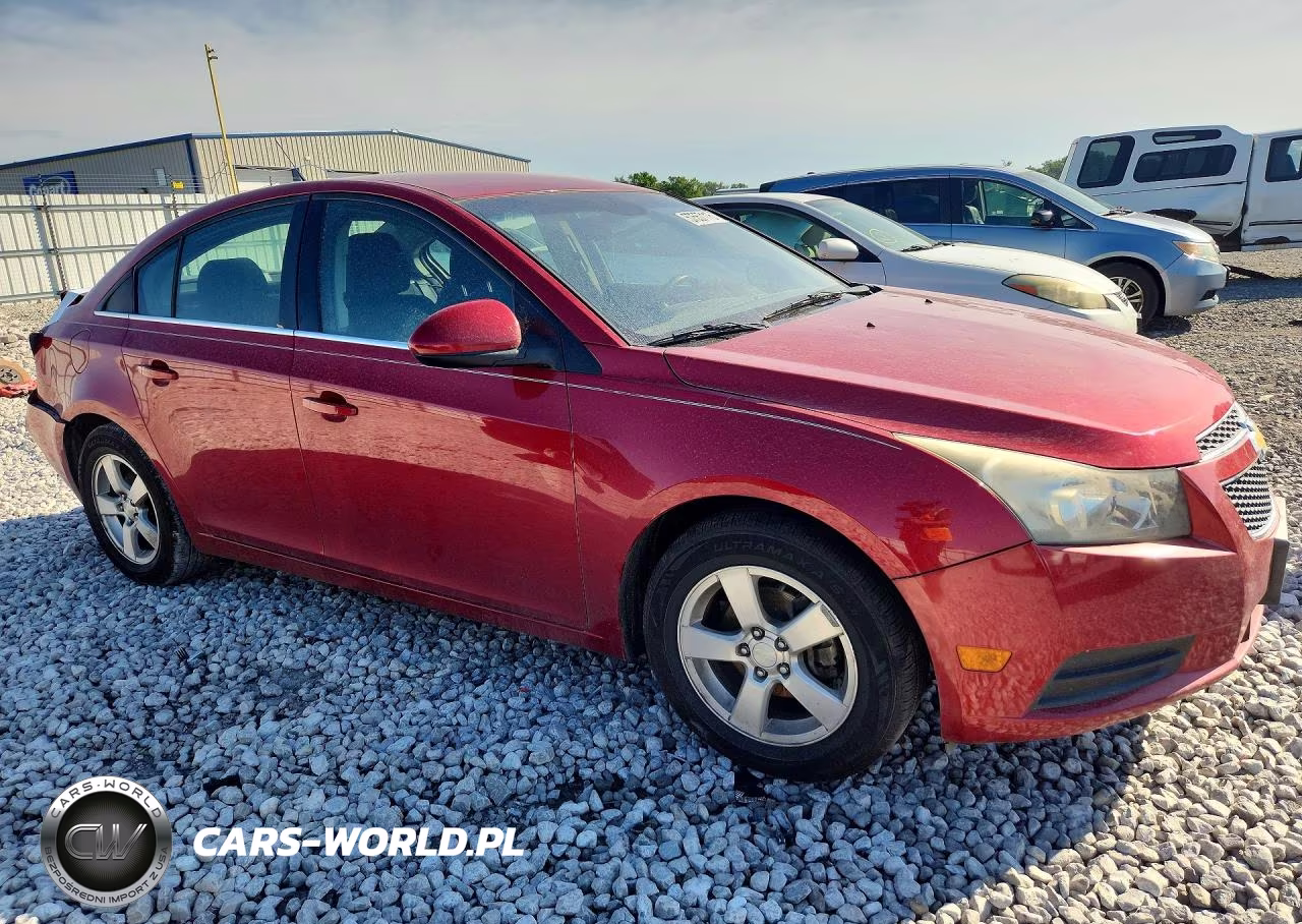 2013 Chevrolet Cruze Lt VIN:1G1PC5SB6D7207662 - 4