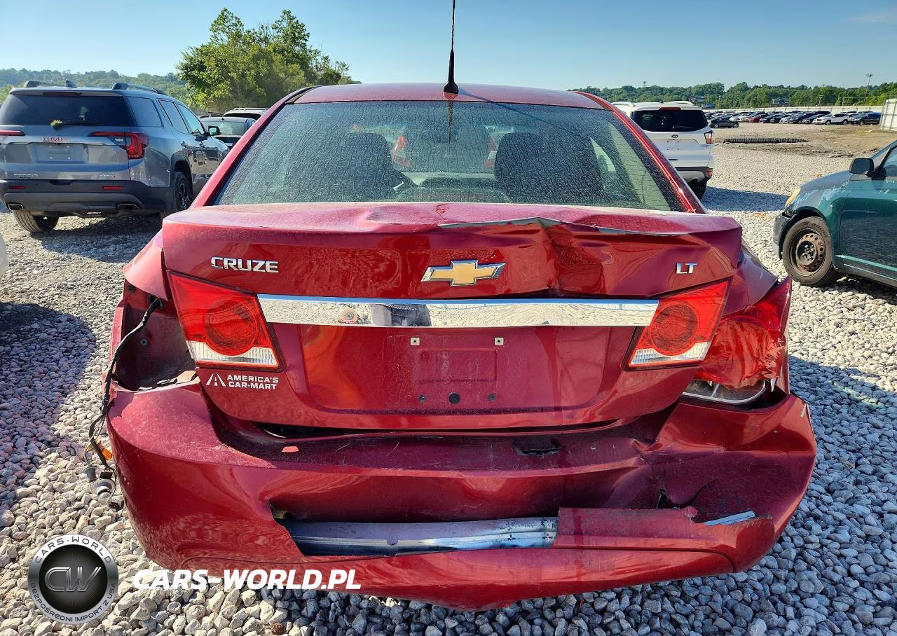 2013 Chevrolet Cruze Lt VIN:1G1PC5SB6D7207662 - 6