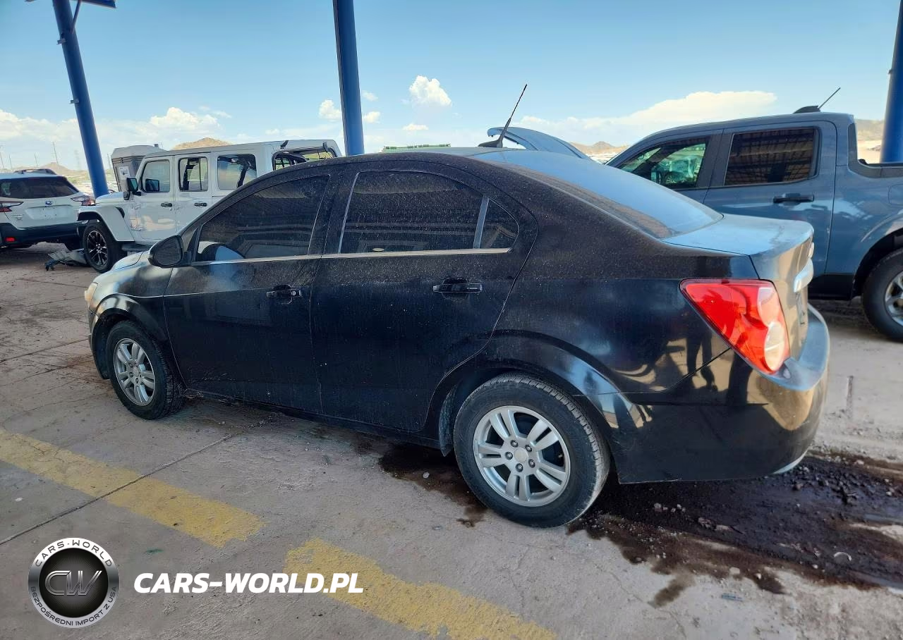 2012 Chevrolet Sonic Lt VIN:1G1JC5SB7C4207501 - 2