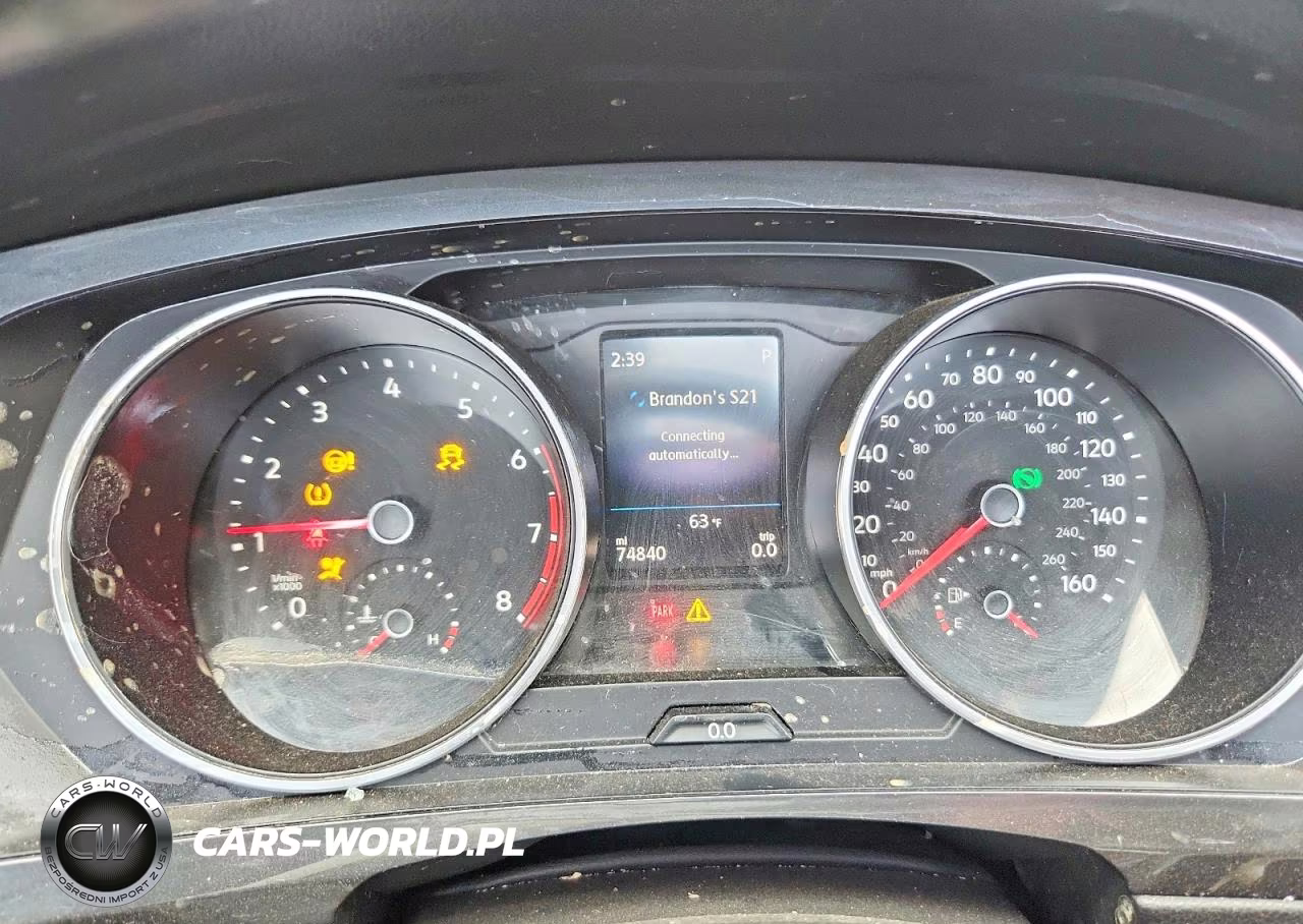 2019 Volkswagen Tiguan Se VIN:3VV2B7AXXKM084613 - 9