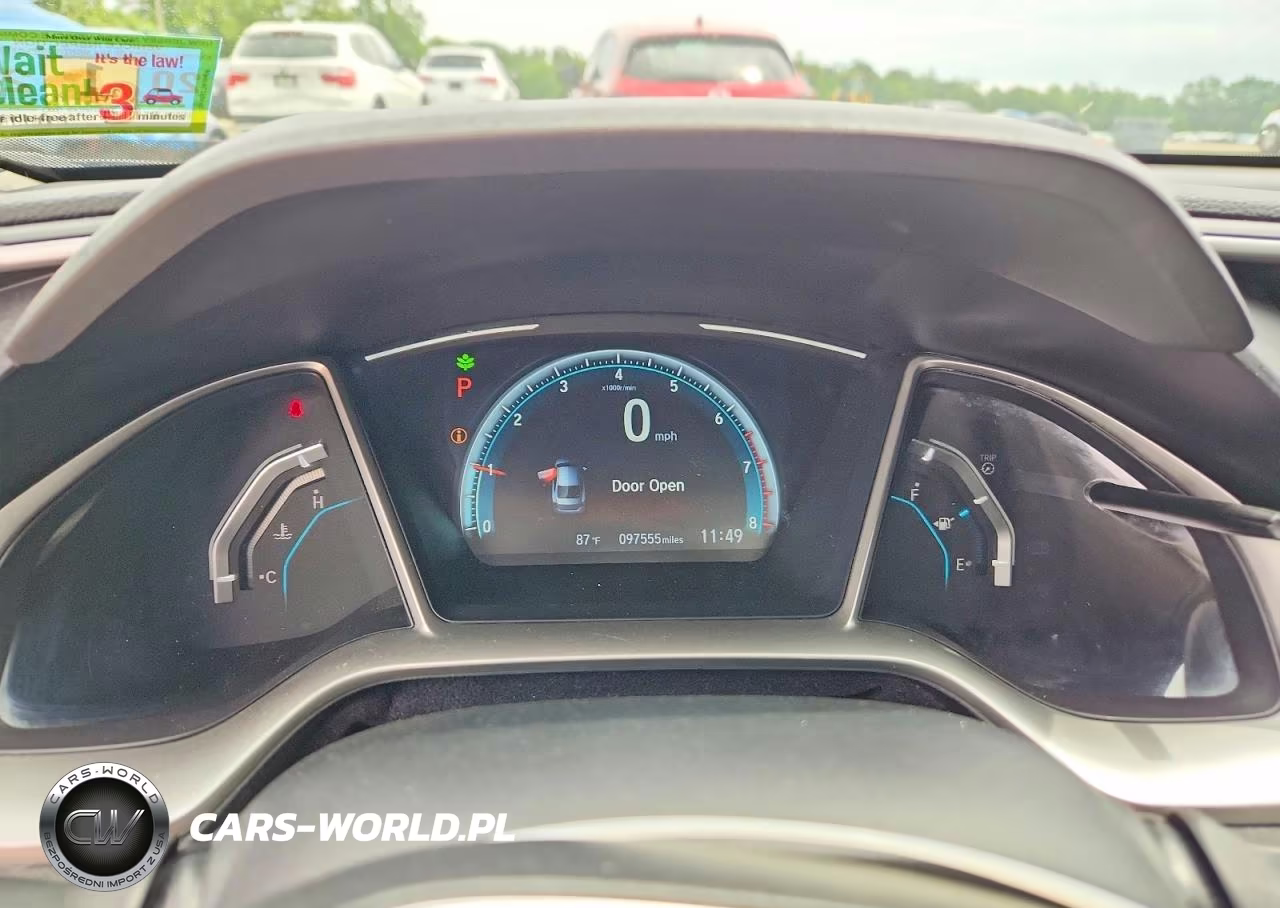 2017 Honda Civic Ex VIN:19XFC1F30HE213168 - 9