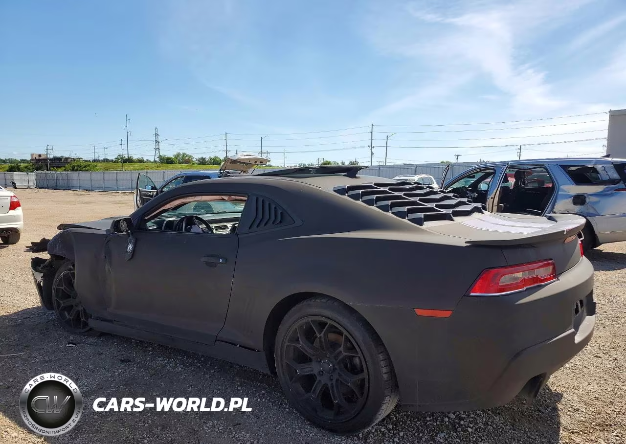 2014 Chevrolet Camaro Lt VIN:2G1FC1E36E9307477 - 2