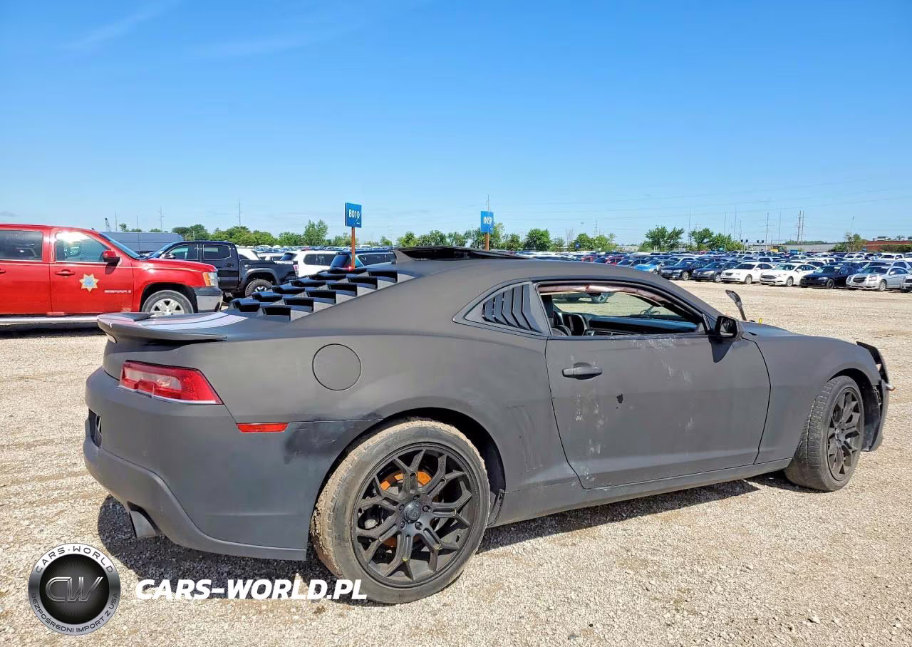 2014 Chevrolet Camaro Lt VIN:2G1FC1E36E9307477 - 3