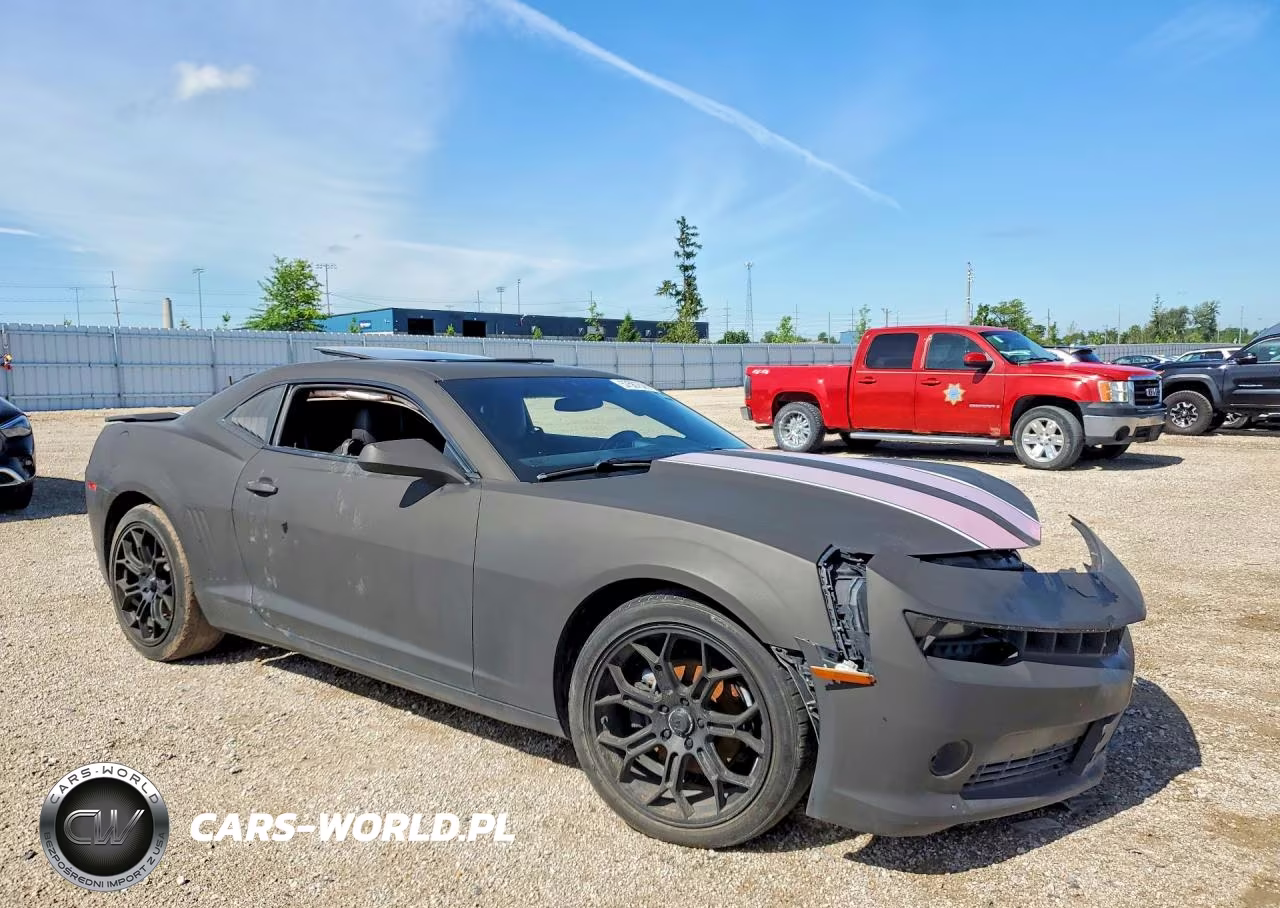 2014 Chevrolet Camaro Lt VIN:2G1FC1E36E9307477 - 4