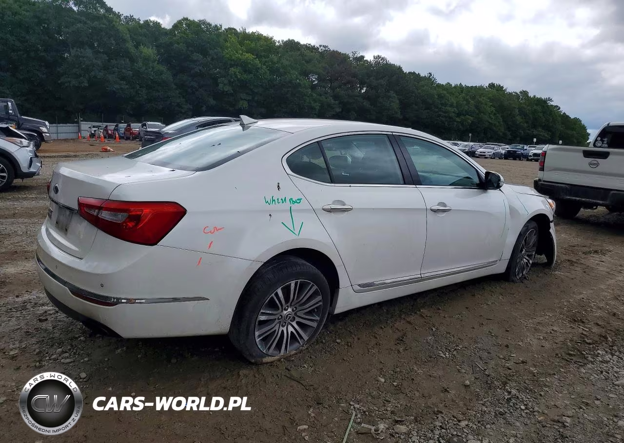 2015 Kia Cadenza Premium VIN:KNALN4D76F5168358 - 3