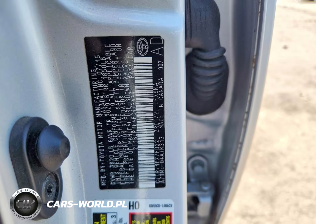 2015 Toyota Corolla S Plus VIN:2T1BURHE4FC472444 - 13