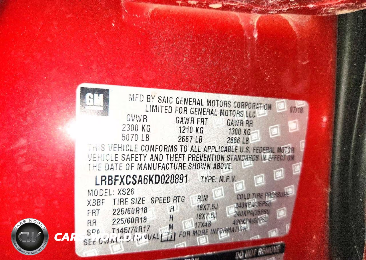 2019 Buick Envision Essence VIN:LRBFXCSA6KD020891 - 13