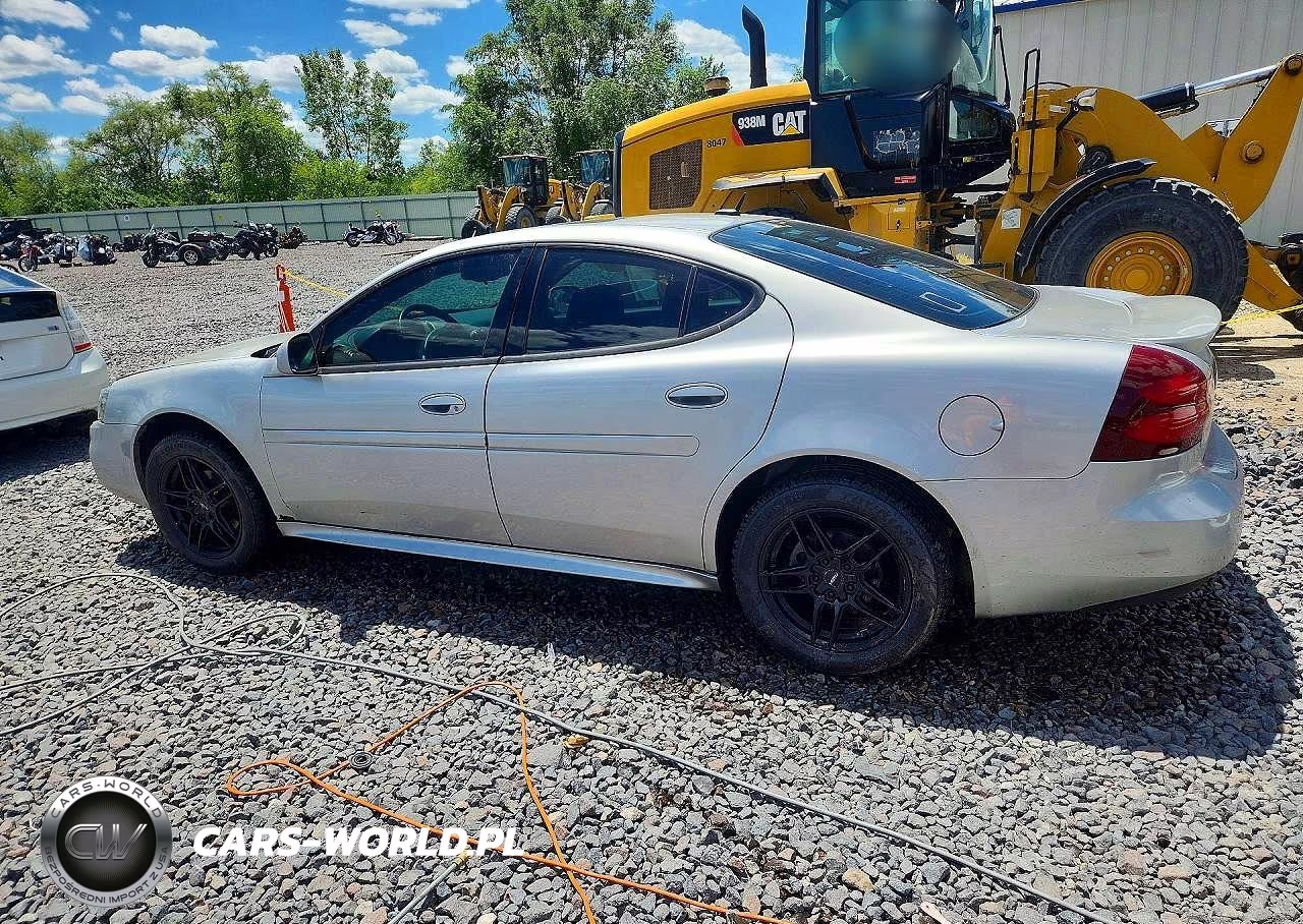 2006 Pontiac Grand Prix Gt VIN:2G2WR584861256246 - 2