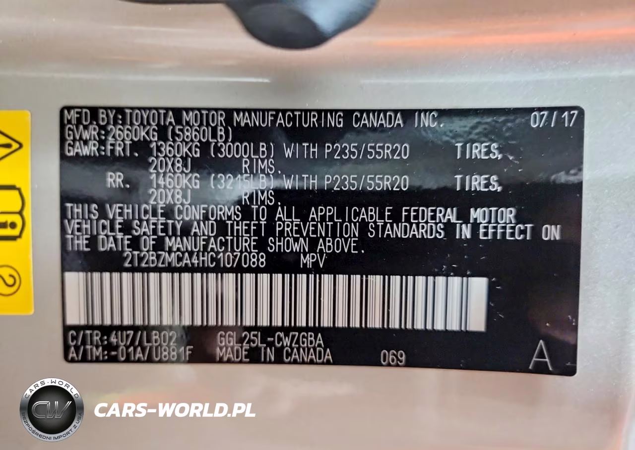 2017 Lexus Rx 350 Base VIN:2T2BZMCA4HC107088 - 13