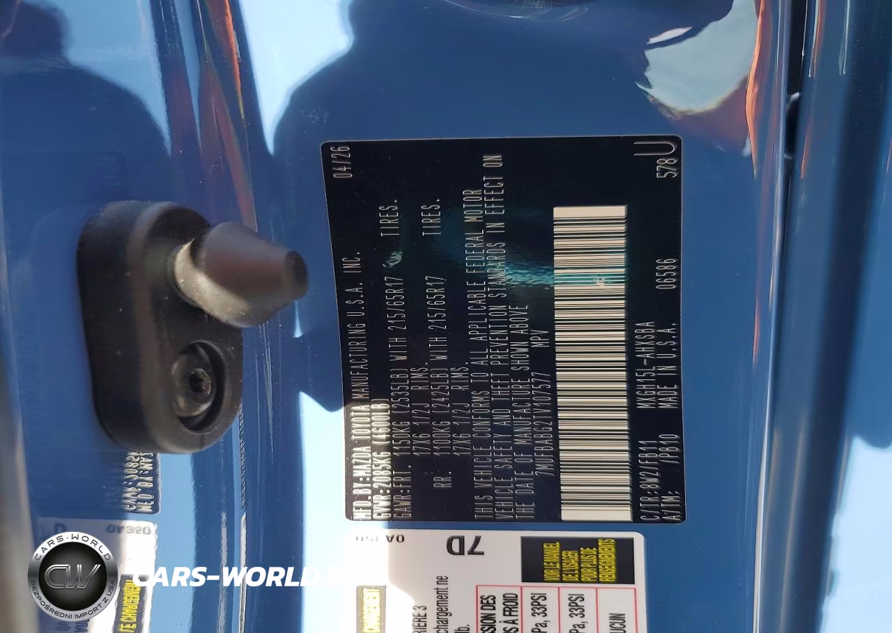 2026 Toyota Corolla Cross Hybrid Se VIN:7MUFBABG2TV107577 - 13