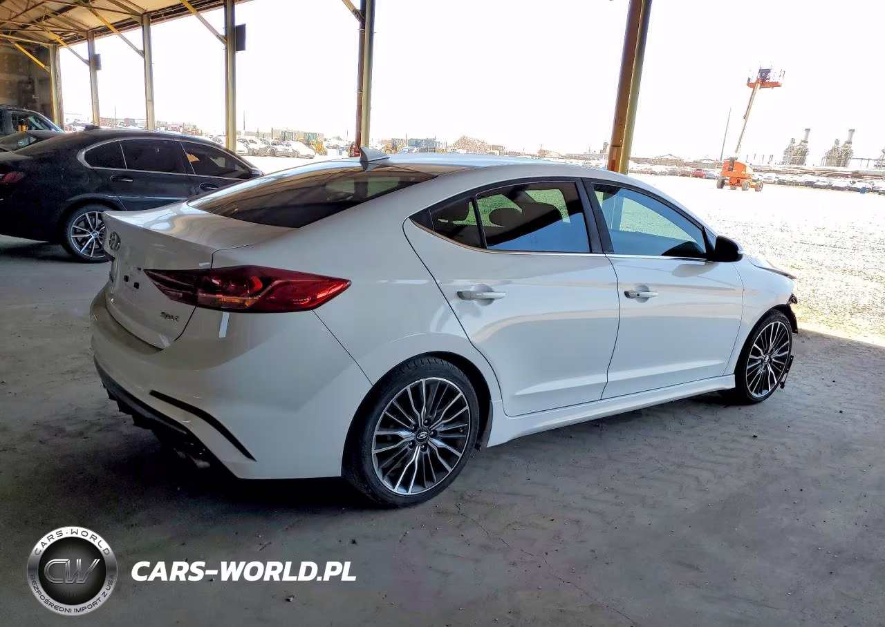 2018 Hyundai Elantra Sport VIN:KMHD04LB7JU482011 - 3