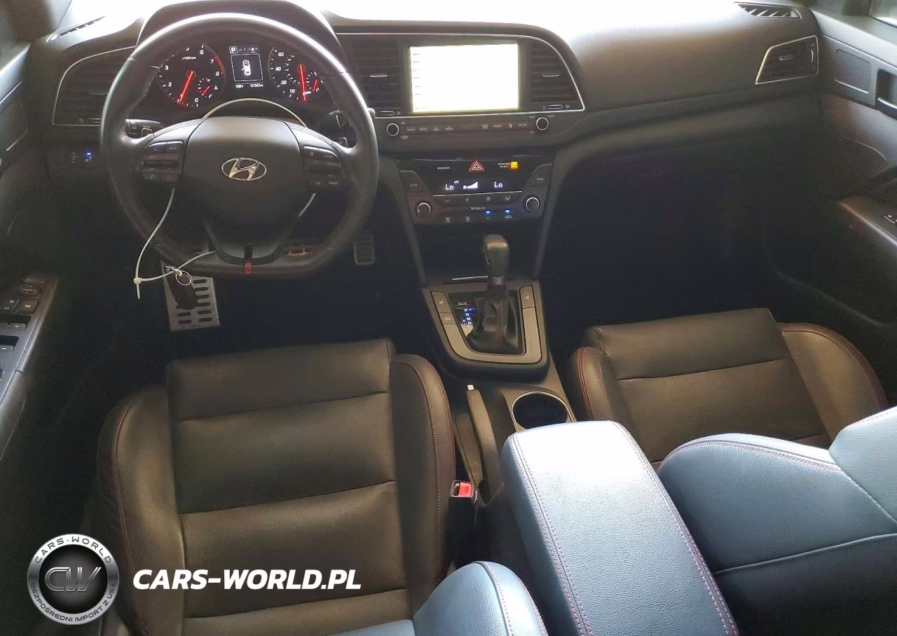 2018 Hyundai Elantra Sport VIN:KMHD04LB7JU482011 - 8