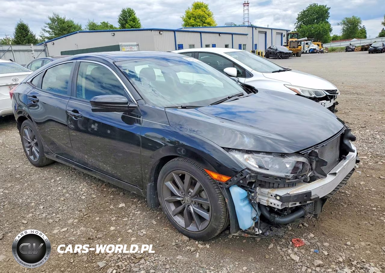 2019 Honda Civic Ex VIN:JHMFC1F35KX006085 - 4