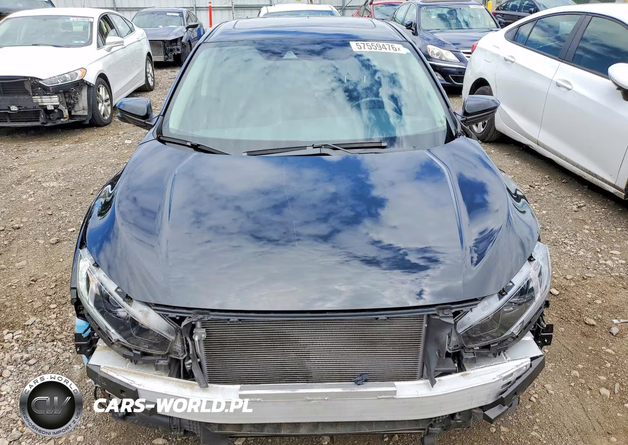 2019 Honda Civic Ex VIN:JHMFC1F35KX006085 - 5