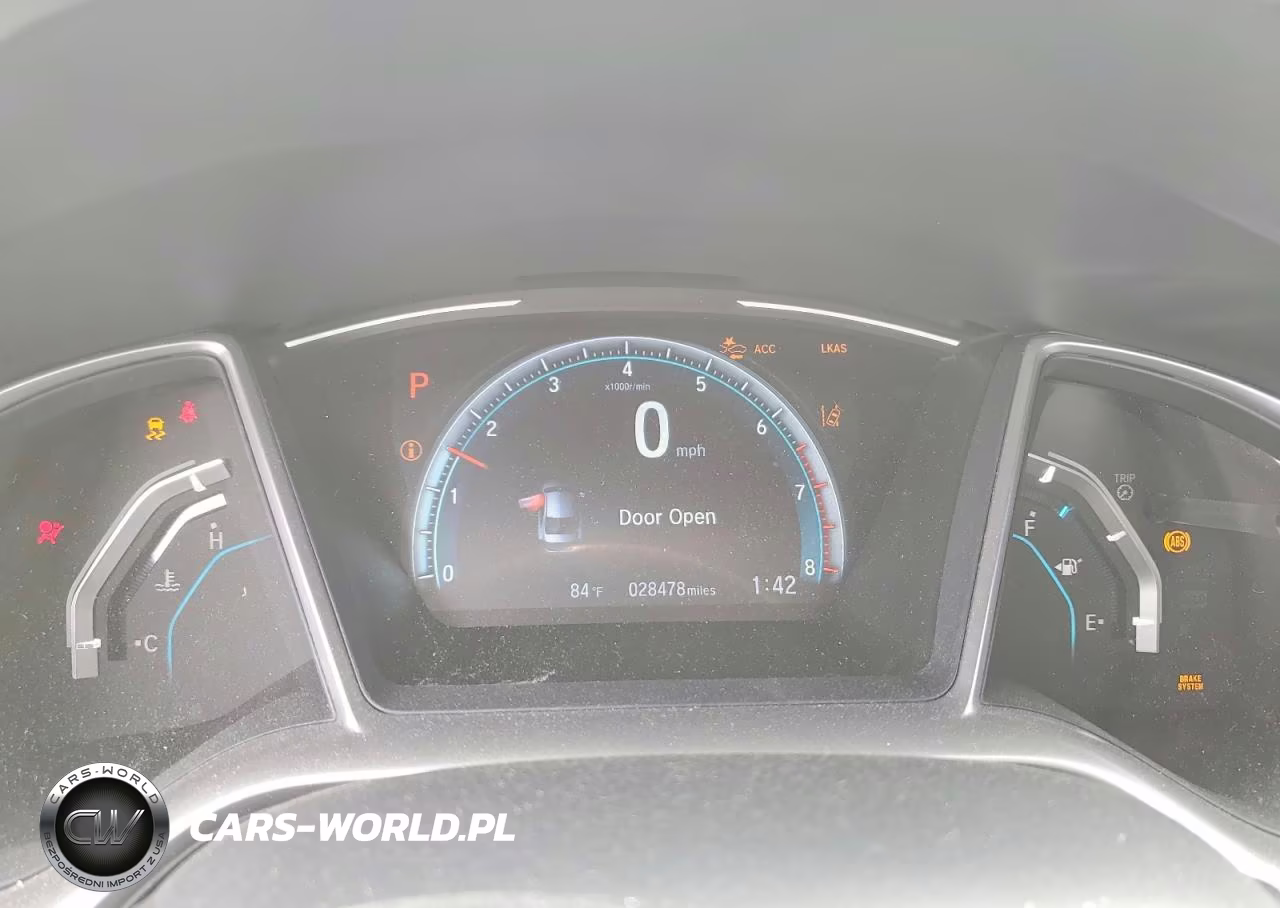 2019 Honda Civic Ex VIN:JHMFC1F35KX006085 - 9