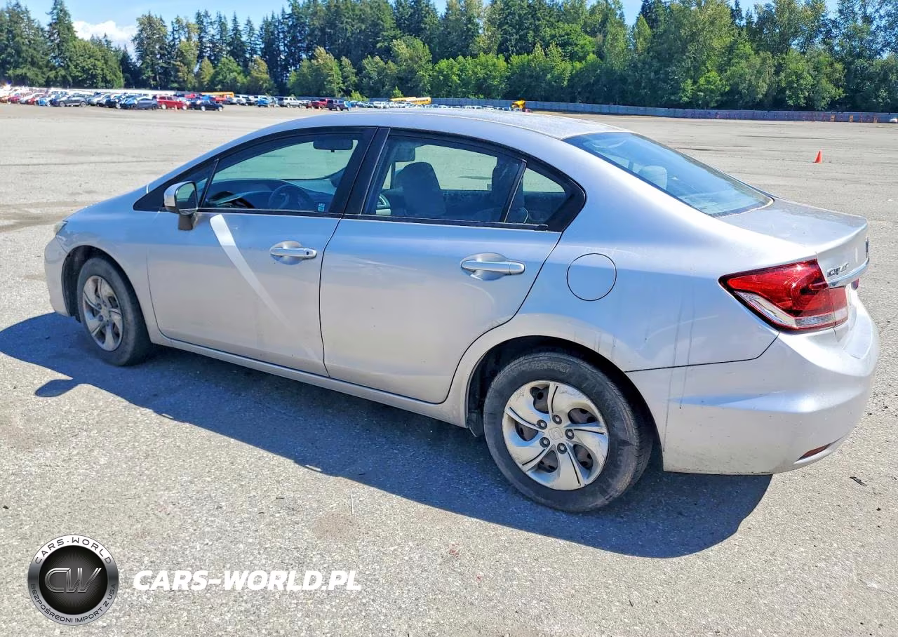 2014 Honda Civic Lx VIN:19XFB2F58EE270661 - 2