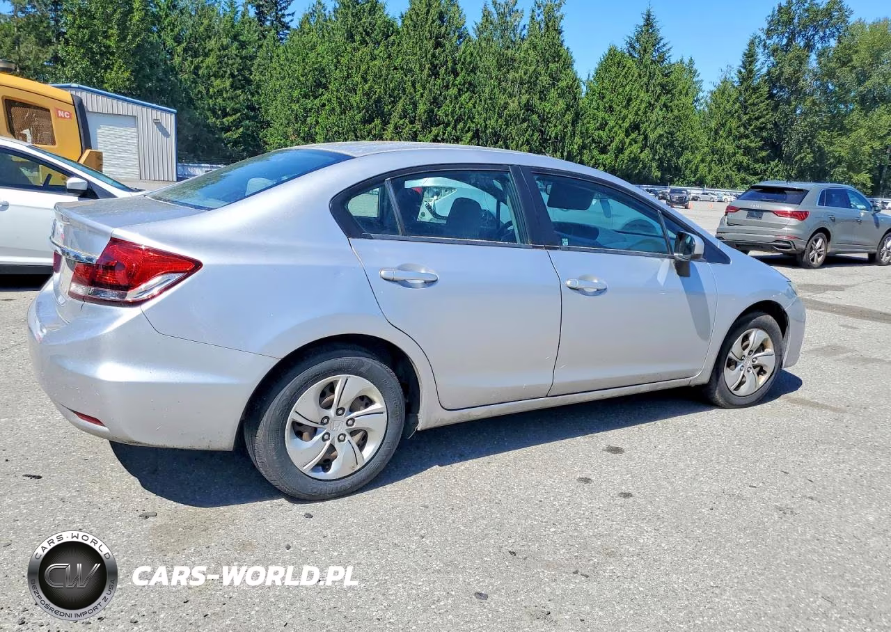 2014 Honda Civic Lx VIN:19XFB2F58EE270661 - 3