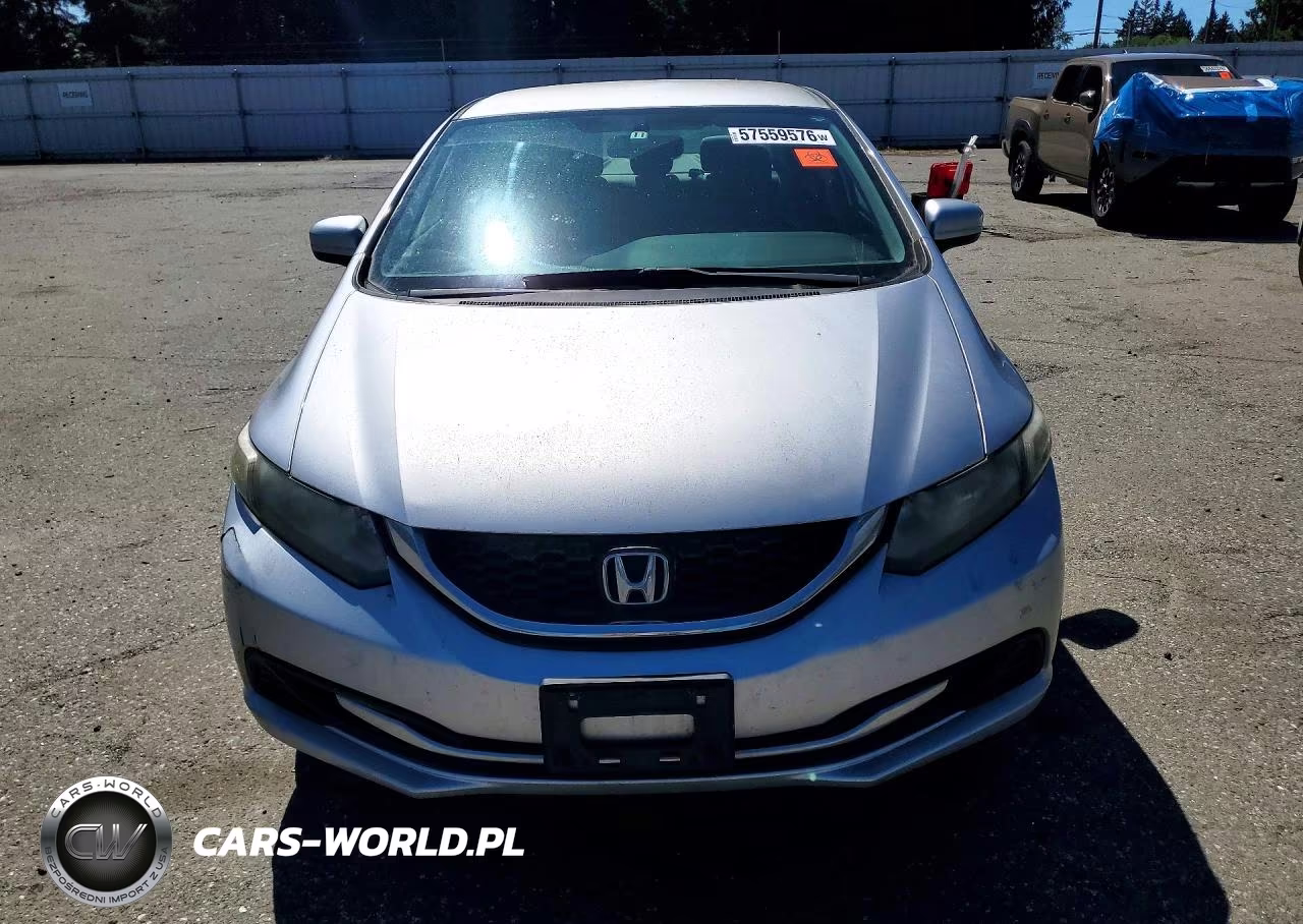 2014 Honda Civic Lx VIN:19XFB2F58EE270661 - 5