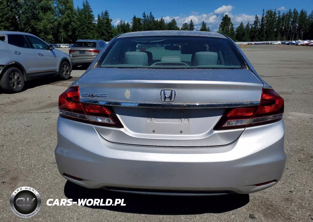 2014 Honda Civic Lx VIN:19XFB2F58EE270661 - 6