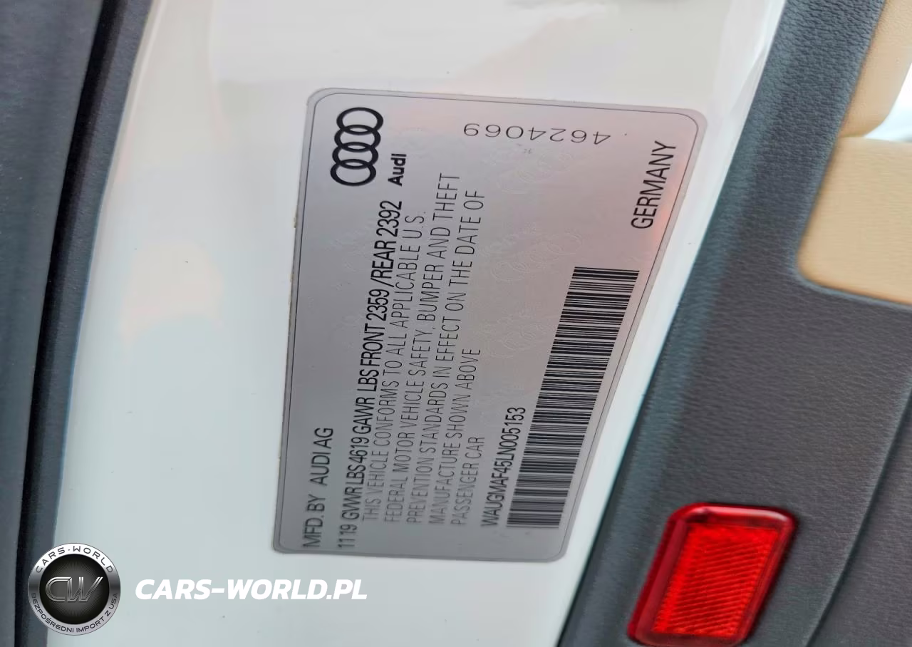 2020 Audi A4 Premium VIN:WAUGMAF45LN005153 - 12