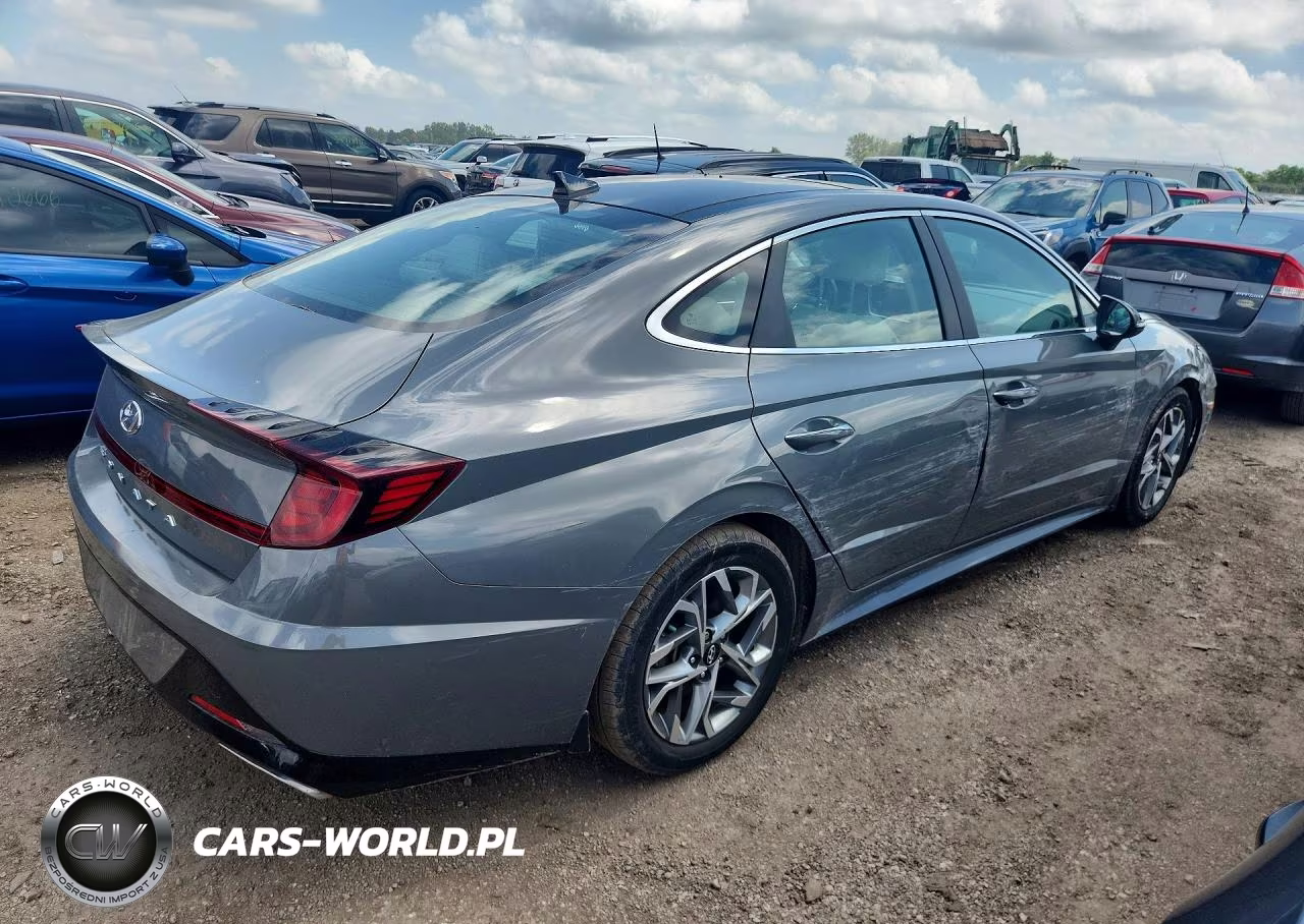 2022 Hyundai Sonata Sel VIN:KMHL14JA1NA245332 - 3
