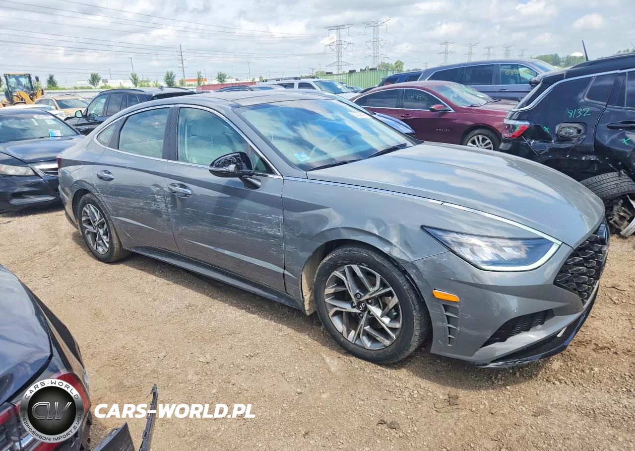 2022 Hyundai Sonata Sel VIN:KMHL14JA1NA245332 - 4