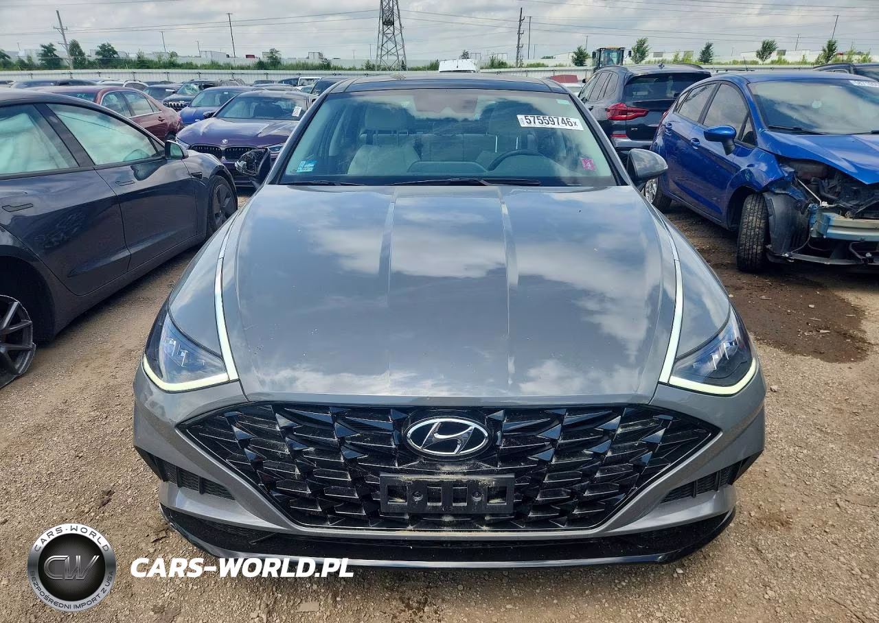 2022 Hyundai Sonata Sel VIN:KMHL14JA1NA245332 - 5