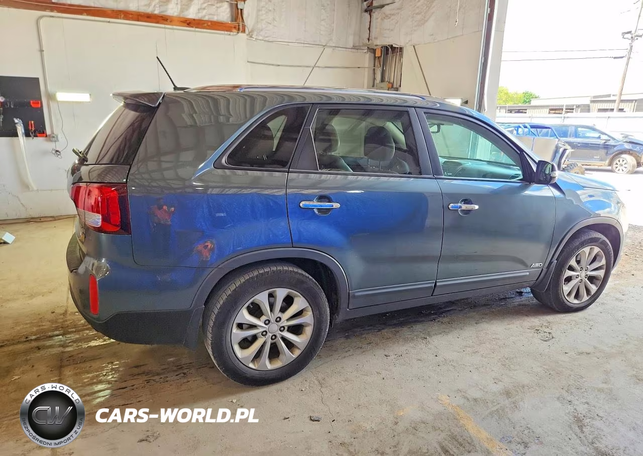 2014 Kia Sorento Ex VIN:5XYKUDA79EG525110 - 3
