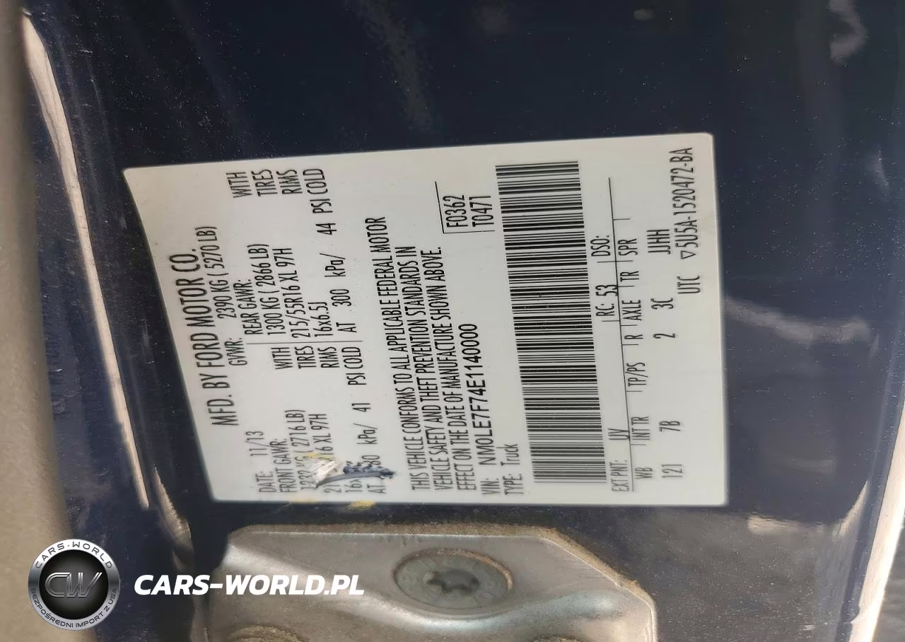 2014 Ford Transit Connect Xlt VIN:NM0LE7F74E1140000 - 12