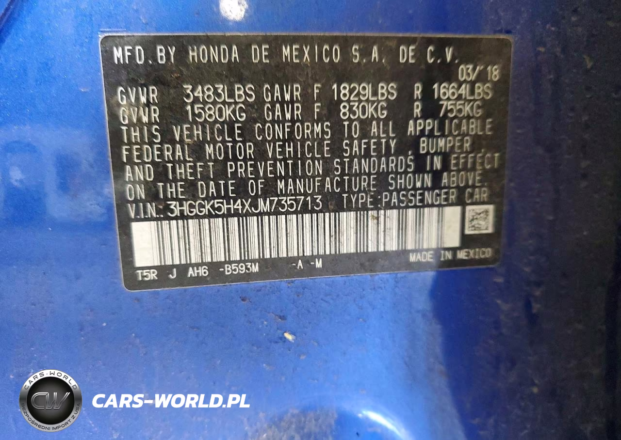 2018 Honda Fit Lx VIN:3HGGK5H4XJM735713 - 12